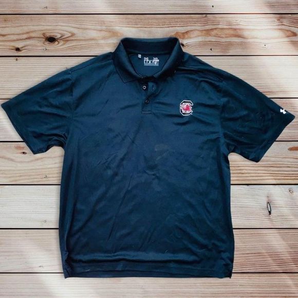 Under Armour Other - C2 Under Armour South Carolina Gamecocks Shirt Top Mens Polo XL Extra Large USC
